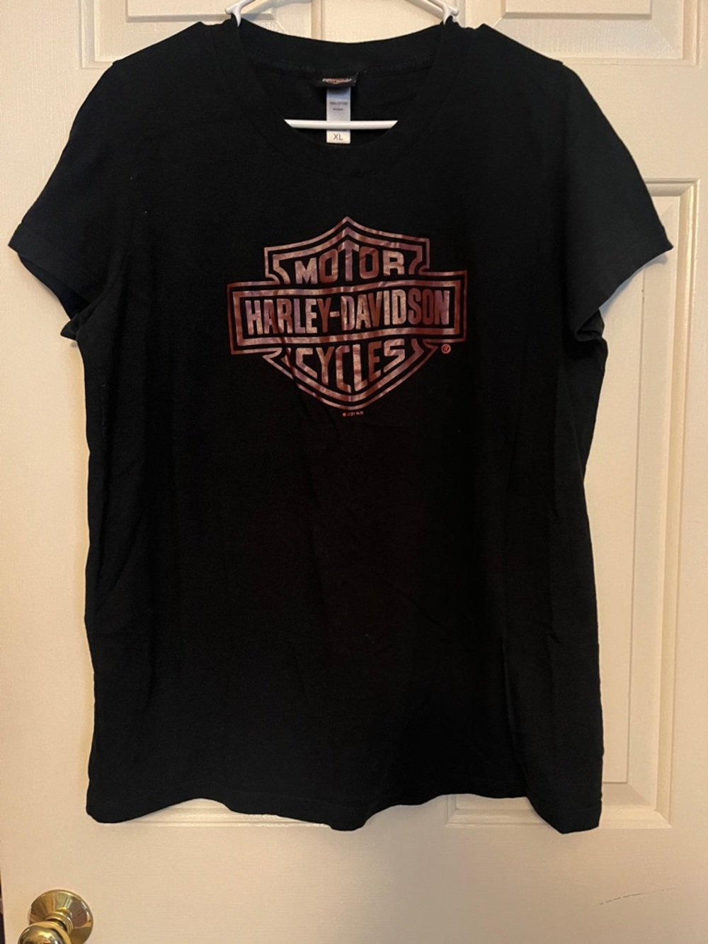 Harley-Davidson Black Tee with Copper Logo